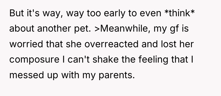 But it's way, way too early to even *think* about...