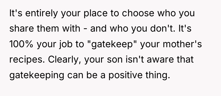 It's entirely your place to choose who you share them...