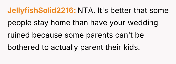 JellyfishSolid2216 NTA. It's better that some people stay home than...