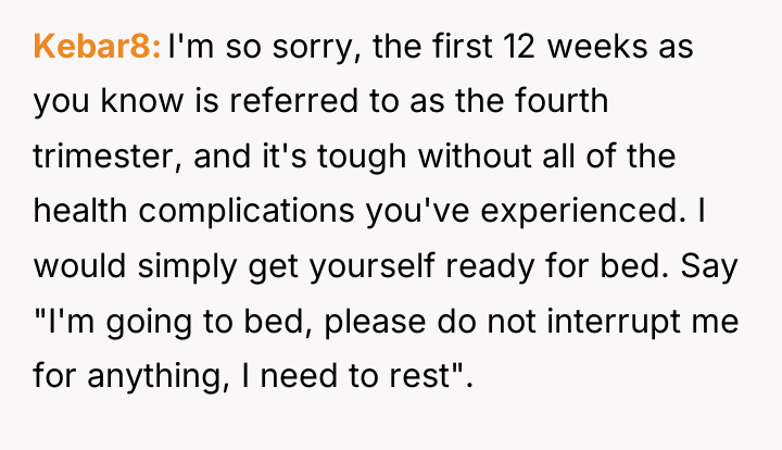 Kebar8 I'm so sorry, the first 12 weeks as you...
