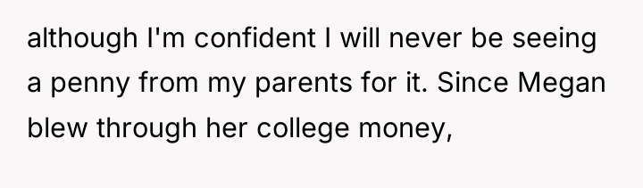 although I'm confident I will never be seeing a penny...