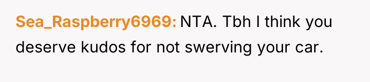 Sea_Raspberry6969 NTA. Tbh I think you deserve kudos for not...