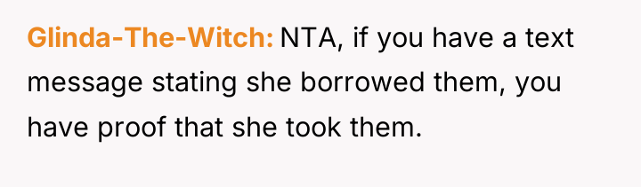 Glinda-The-Witch NTA, if you have a text message stating she...