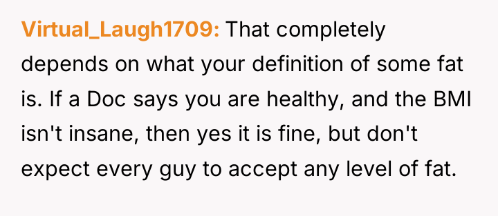 Virtual_Laugh1709 That completely depends on what your definition of some...