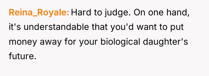 Reina_Royale Hard to judge. On one hand, it's understandable that...