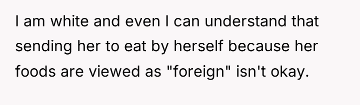 I am white and even I can understand that sending...