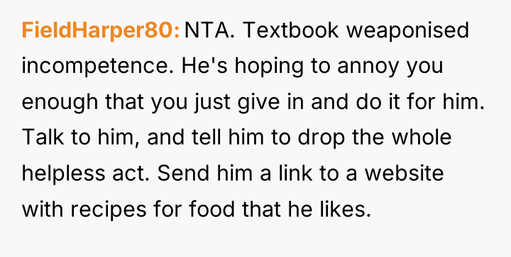 FieldHarper80 NTA. Textbook weaponised incompetence. He's hoping to annoy you...