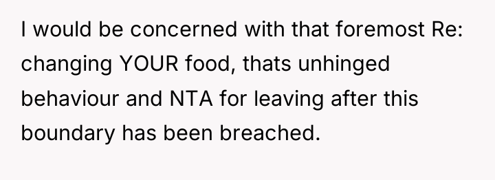 I would be concerned with that foremost Re: changing YOUR...