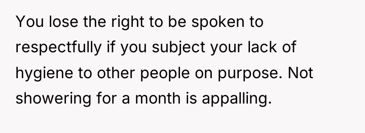 You lose the right to be spoken to respectfully if...
