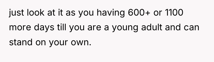 just look at it as you having 600+ or 1100...