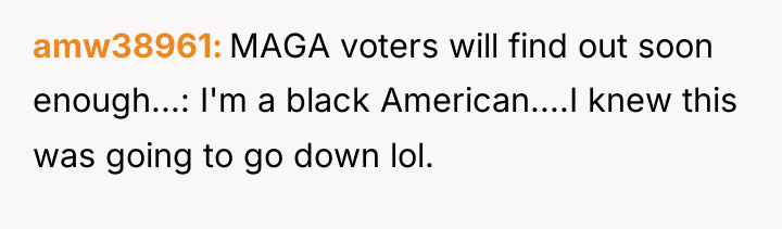 amw38961 MAGA voters will find out soon enough...: I'm a...