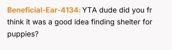 Beneficial-Ear-4134 YTA dude did you fr think it was a...