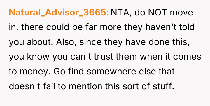 Natural_Advisor_3665 NTA, do NOT move in, there could be far...