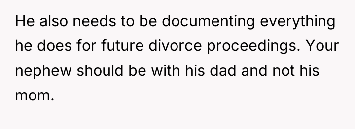 He also needs to be documenting everything he does for...
