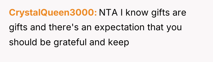 CrystalQueen3000 NTA I know gifts are gifts and there's an...