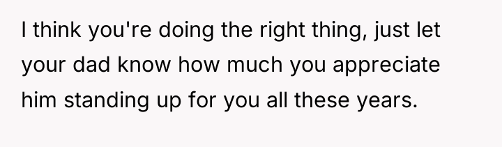 I think you're doing the right thing, just let your...
