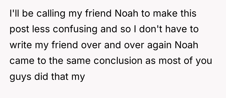 I'll be calling my friend Noah to make this post...