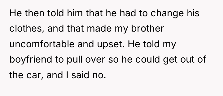 He then told him that he had to change his...