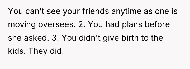 You can't see your friends anytime as one is moving...