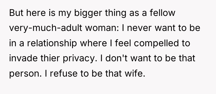 But here is my bigger thing as a fellow very-much-adult...