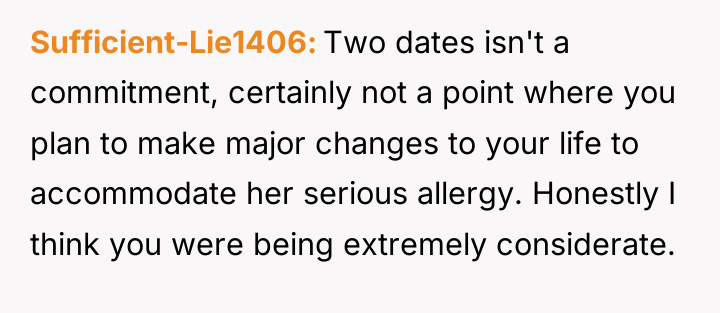Sufficient-Lie1406 Two dates isn't a commitment, certainly not a point...