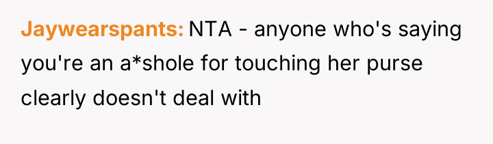Jaywearspants NTA - anyone who's saying you're an a*shole for...