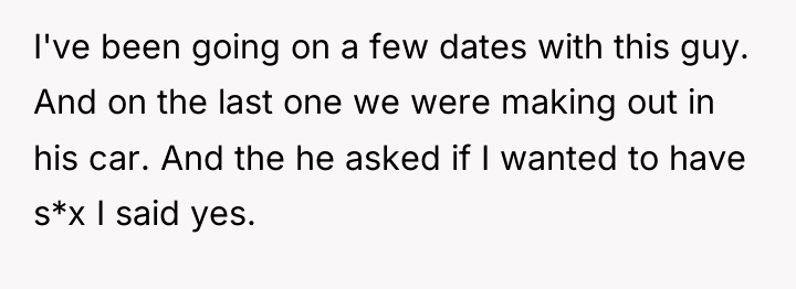 I've been going on a few dates with this guy....