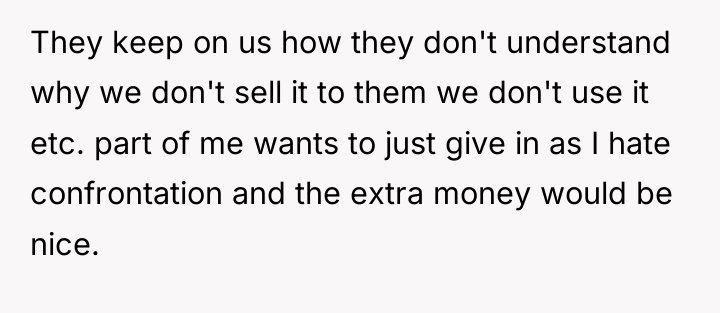 They keep on us how they don't understand why we...