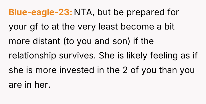 Blue-eagle-23 NTA, but be prepared for your gf to at...
