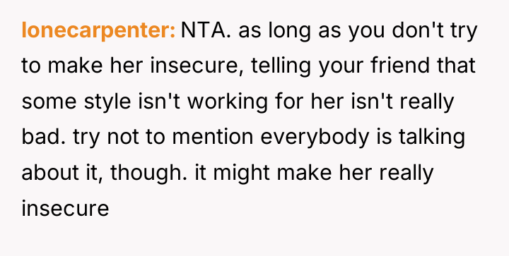 lonecarpenter NTA. as long as you don't try to make...