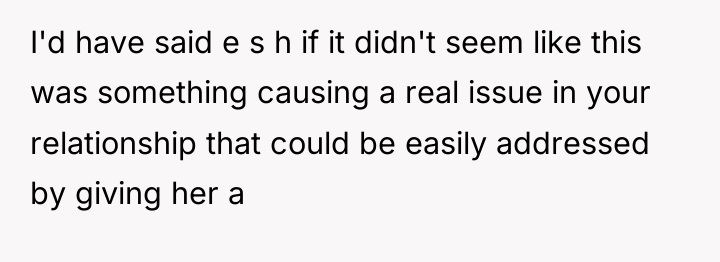 I'd have said e s h if it didn't seem...