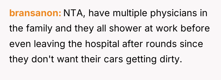 bransanon NTA, have multiple physicians in the family and they...