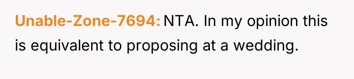 Unable-Zone-7694 NTA. In my opinion this is equivalent to proposing...