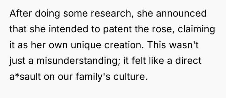 After doing some research, she announced that she intended to...