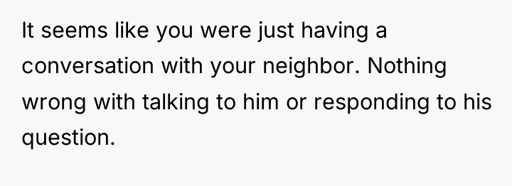 It seems like you were just having a conversation with...