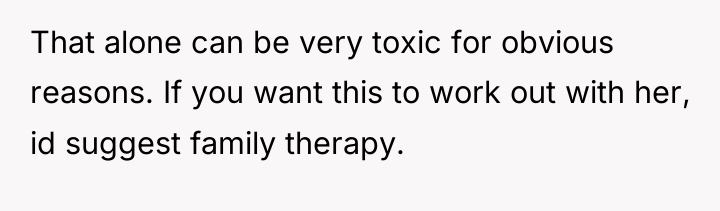 That alone can be very toxic for obvious reasons. If...