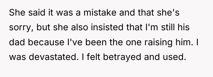 She said it was a mistake and that she's sorry,...