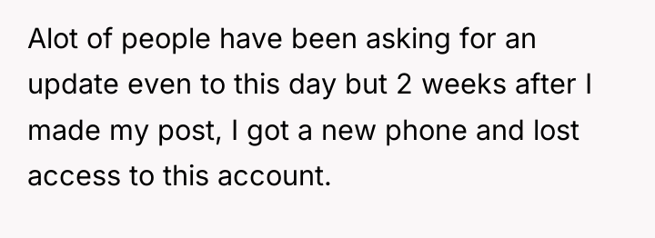 Alot of people have been asking for an update even...
