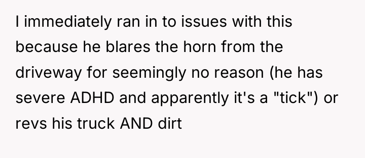 I immediately ran in to issues with this because he...