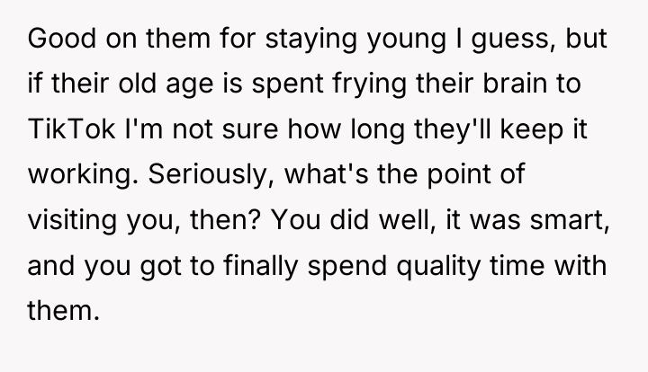 Good on them for staying young I guess, but if...