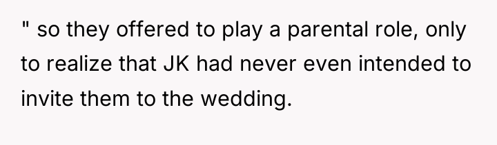 " so they offered to play a parental role, only...