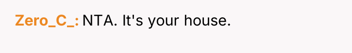 Zero_C_ NTA. It's your house.