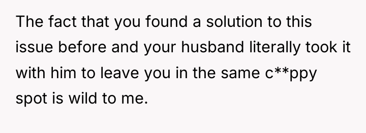 The fact that you found a solution to this issue...
