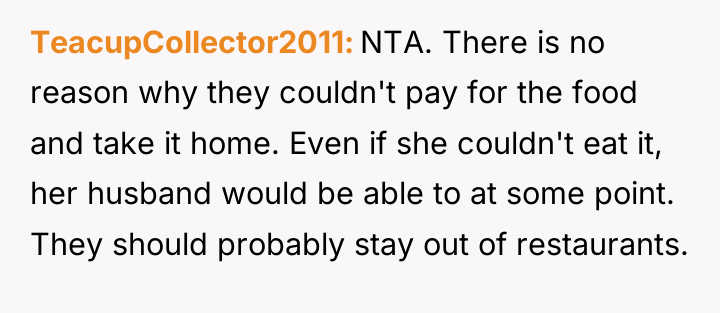 TeacupCollector2011 NTA. There is no reason why they couldn't pay...