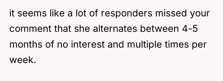 it seems like a lot of responders missed your comment...