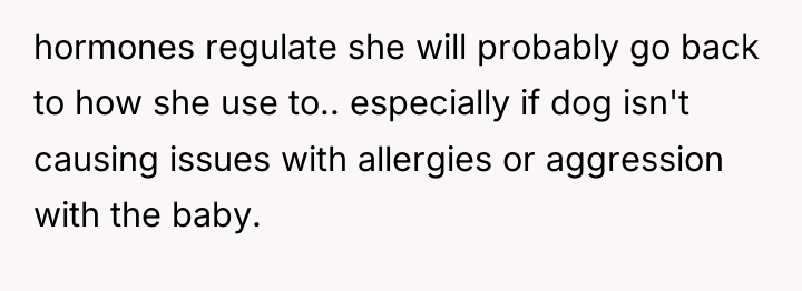 hormones regulate she will probably go back to how she...