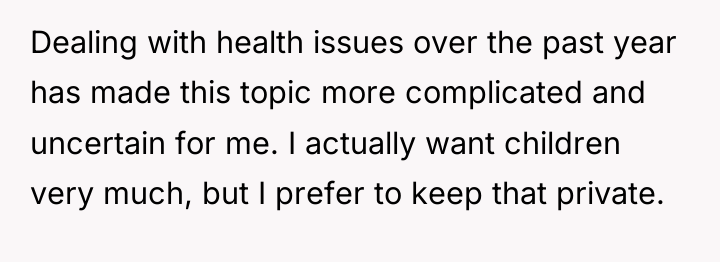 Dealing with health issues over the past year has made...