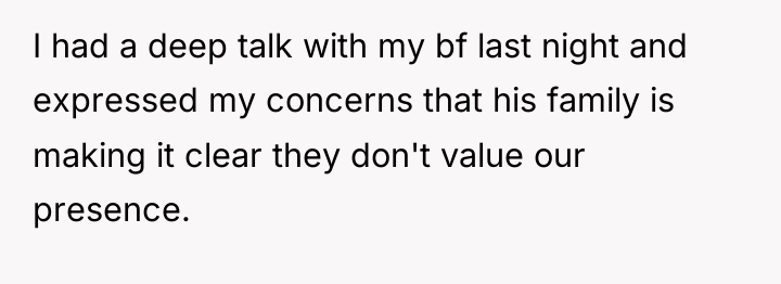 I had a deep talk with my bf last night...