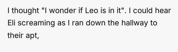 I thought "I wonder if Leo is in it". I...