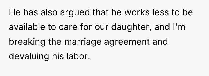 He has also argued that he works less to be...